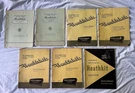 Lot Of 7 Heathkit Oscilloscope Assembly Manuals O-3 O-5 O-8 O-10 OL-1 OM-1 OM-3. Fixed Price $28.00.