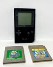 Nintendo Game Boy Pocket Black MGB-101 With 2 Free Tested Working. Fixed Price $190.00.