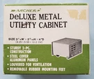 Nos Radio Shack Archer Deluxe Metal Utility Cabinet Model 270-251. Fixed Price $15.95.