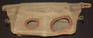 Wwii Us Army Field Telephone TA-43/PT Canvas & Leather Carrying Case Zipper Bag. Fixed Price $49.00.