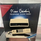 Vintage Pierre Cardin Telephone Clock Radio 50028 Features Speakerphone New. Fixed Price $18.49.