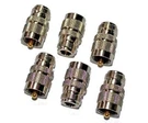 6PCS "n" Female Jack To Uhf Plug Nickel-plate Ham Radio Antenna Adapter 6X. Fixed Price $17.90.