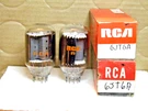 Matched Pair Of Rca 6JT6A/6JR6/6JG6A/6KV6A Nos/nib Vacuum Tubes. Fixed Price $170.00.