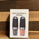Battery Operated Salt And Pepper Grinder Set With Led Light, Automatic Electr.... Fixed Price $18.99.