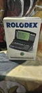 Vintage Unused Rolodex Desktop Organizer W/ Infra-red Data Transfer EL128K. Fixed Price $69.00.