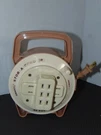 Vintage 1982 Snapit Stor-a-cord 25FT Ext Rollup Retractable Reel Outlet. Fixed Price $34.99.