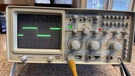 Oscilloscope, Digital Storage Dual Trace, Bk Precision 2520, W/ Tek P6108 Probe. Fixed Price $110.00.