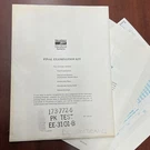 Heathkit Zenith Education Systems Final Examination EE.3101.B Dc Electronics. Fixed Price $11.99.