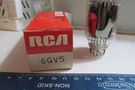 Vintage Rca 6GV5 Tube. Fixed Price $5.00.