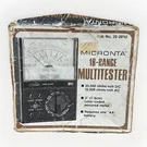 Micronta Radio Shack 22-201U Analog Multimeter Original Box Vintage. Fixed Price $13.20.