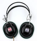 1960'S Sony Headphones Model DR-1C Japan. Fixed Price $34.95.