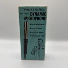 Vintage Realistic MC-1000 Dynamic Microphone W/ Box & Desk Stand Japan. Fixed Price $10.50.