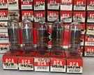 5 (sleeve) Rca 6FQ7 6CG7 Clear Top Side Getter Tubes TV7 Nos Nib Multiple Avail. Fixed Price $80.00.