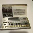 Sharp Elsi Mate EL-670 Vintage Musical Keyboard Pocket Calculator Box Works. Fixed Price $65.00.