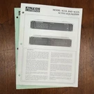 Vintage Altec 1651A - 1652A Active Equalizers Operational Manual And Schematics. Fixed Price $30.00.