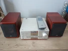 Jvc EX-A1 Compact Cd Dvd System Wood Cone Speakers SP-EXA1 CA-EXA1 With Remote. Fixed Price $350.00.
