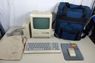Vintage Apple Macintosh Plus 1MB M0001A W/keyboard, Mouse, Bag, Data Frame 20. Fixed Price $349.99.