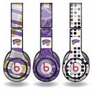 Western Illinois Skins For Beats Solo Hd Headphones Set Of 3 - Free Shipping. Fixed Price $27.49.