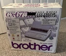 Brother GX-6750 Correctronic Daisy Wheel Electronic Typewriter With Original Box. Fixed Price $100.00.