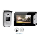 Wired Color Video Doorbell Intercom Entry System 1X 700TVL Camera 2X 7" Monitors. Fixed Price $171.99.