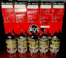 (1) Nos Rca Usa 12AX7 Blackplate Tube Tested On B&k Dynajet 707 Tester. Fixed Price $79.50.