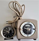 Vtg Westclox Baby Ben Wind Up Alarm Clock & Intermatic Timer Model A-401-4. Fixed Price $60.00.