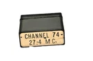 Channel 74 Us Army Signal Corps Western Electric Ft 241 Crystal Holders. Fixed Price $14.95.