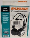 New Sylvania Wireless Headphone, Fm Radio Built-in, 100FT Range, Box.. Fixed Price $8.99.
