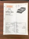 Superscope C-103 Cassette Recorder Service Manual *original*. Fixed Price $24.97.