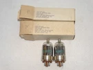 2 X JAN-6146W Sylvania Tubes*very Strong Matched Pair*nos-nib*military SPECS*#9. Fixed Price $65.00.