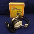 Nos Morse Stereo Phonic Headphone Set Model 01-A New Orig Box See Pics. Fixed Price $14.99.