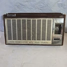 1963 York Air Chief TR-100 Vintage Transistor Atl Portable Radio Leather. Fixed Price $59.94.