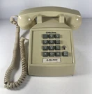 Vintage Bell Ivory Desk Push Button Phone Model TT51450 Hearing Aid Compatible. Fixed Price $14.99.