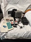 Sony Betamovie BMC-110 Camcorder, Charger, 2 Batteries, Retail Box, And Manual. Fixed Price $229.00.