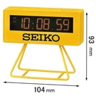 Seiko Mini Sports Timer SQ815Y Digital Quartz Alarm Stopwatch Countdown Yellow. Fixed Price $44.22.