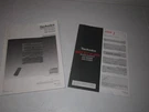 Oem Technics SD-S2300 SD-S3300 Instructions Manual Good!. Fixed Price $9.95.