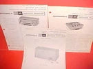 1962 1963 1965 International Ih Scout Truck Motorola Am Radio Service Manual. Fixed Price $31.99.