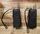 Pair Of Vintage 1965 Sony Handheld CB-801W 27MHZ Transceivers Leather Cases.. Fixed Price $124.95.