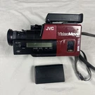 Jvc GR-25U Red Video Camera Camcorder Vintage W/ Batteries Untested As-is. Fixed Price $49.99.