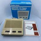 Vintage Radio Shack Duofone 101 Telephone Amplifier System Model No. 43-277 Euc!. Fixed Price $24.99.