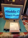 Telesensory Aladdin Classic Black & White Video Magnifier Model AL1A. Fixed Price $129.00.