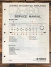 Yamaha A-460 Amplifier Service Manual *original*. Fixed Price $24.97.
