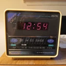 Soundesign Vintage 1980S Call Cube White Digital Clock Radio Am/fm. Fixed Price $20.00.