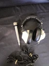 Densei Microphone UD-128 + Toshiba HR-50 Stereo Headphones Vintage Working. Fixed Price $49.89.