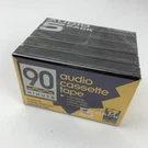 Blank Audio Cassette Tapes 90 Minute 5 Pack New Wal-mart Conductor Series. Fixed Price $16.79.