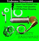 National Compx Cam Cabinet Lock -3/16 Length Keyed Alike Chrome Brass Antique. Fixed Price $24.96.