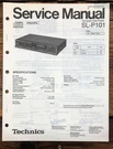 Technics SL-P101 Cd Player Service Manual *original*. Fixed Price $19.97.