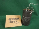 Vintage Aerovox 24-413 Electrolytic Can Capacitor 4000MFD 50DCWV Vdc. Fixed Price $35.00.