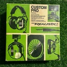 Vintage Radio Shack Koss Realistic Custom Pro 33-1002 Brown Stereo Headphones. Fixed Price $39.34.