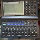 Casio SF-5780 Business Organizer Scheduling System. Excellent Condition Works. Fixed Price $16.50.